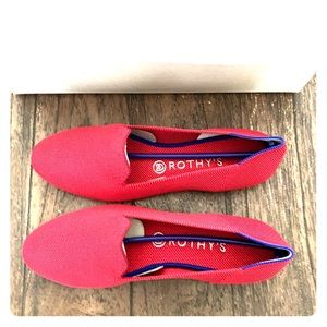 NWT Rothys never worn, red, size 9.5